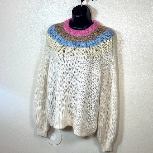 Aritzia Wilfred Saba Sweater Mohair Alpaca Blend  size Medium - Picture 2 of 12